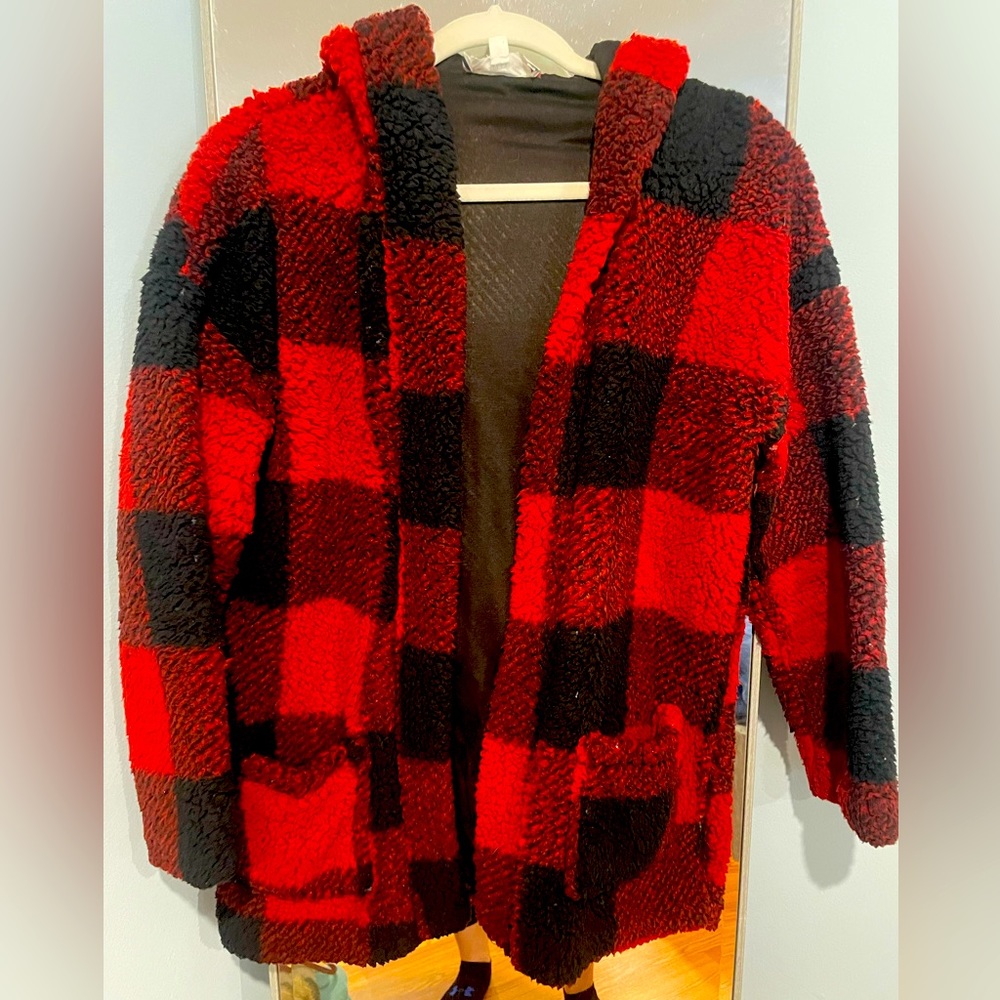 Red Buffalo Plaid Teddy